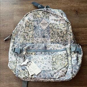 Abercrombie & Fitch Kids Blue Floral Backpack